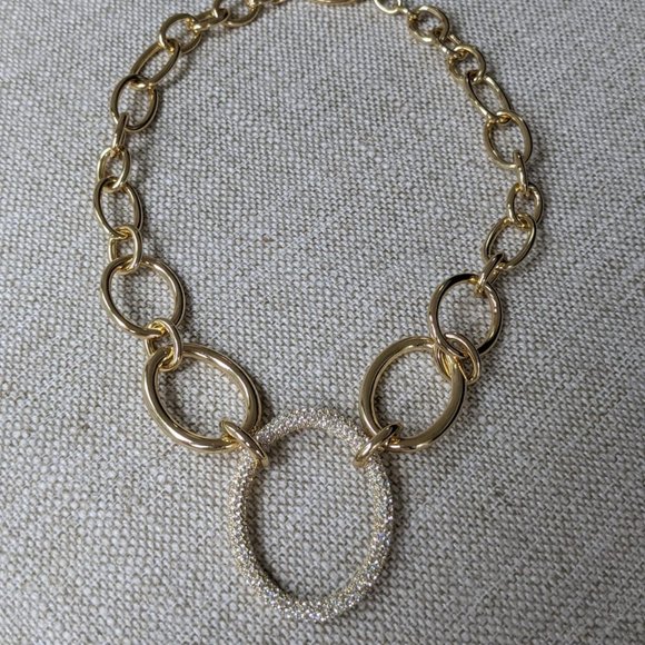 Roberto by RFM Jewelry Roberto By Rfm Goldtone Pave